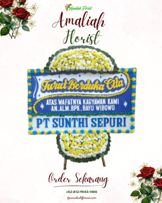 Papan Bunga Duka di Bulustalan